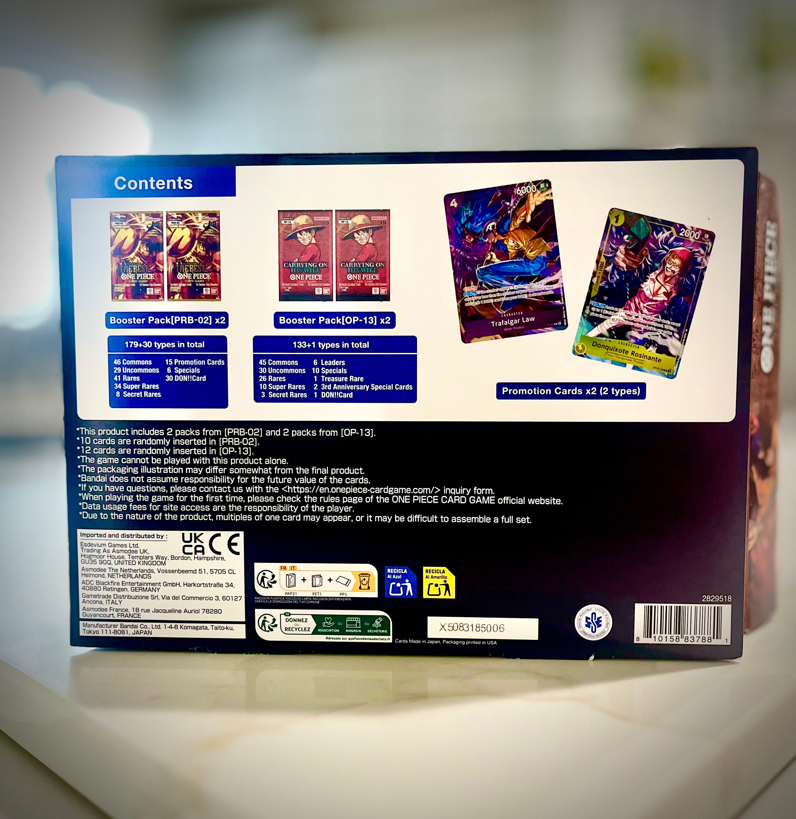 One Piece Card Game - Illustration Box Vol. 6