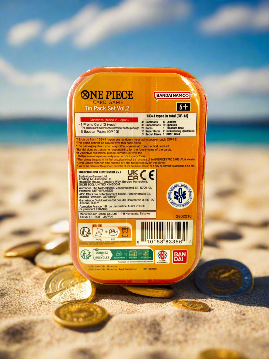 One Piece Vol. 2 Tin - Portgas D. Ace